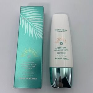 The‎ Face Shop Everyday Mineral Face Protection Cream SPF 50 Sunscreen